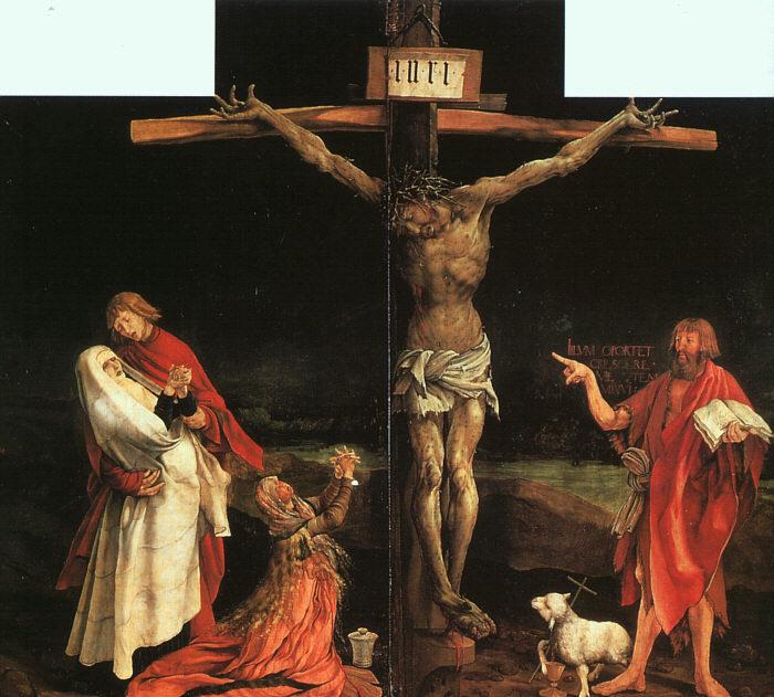  Matthias  Grunewald Crucifixion Sweden oil painting art